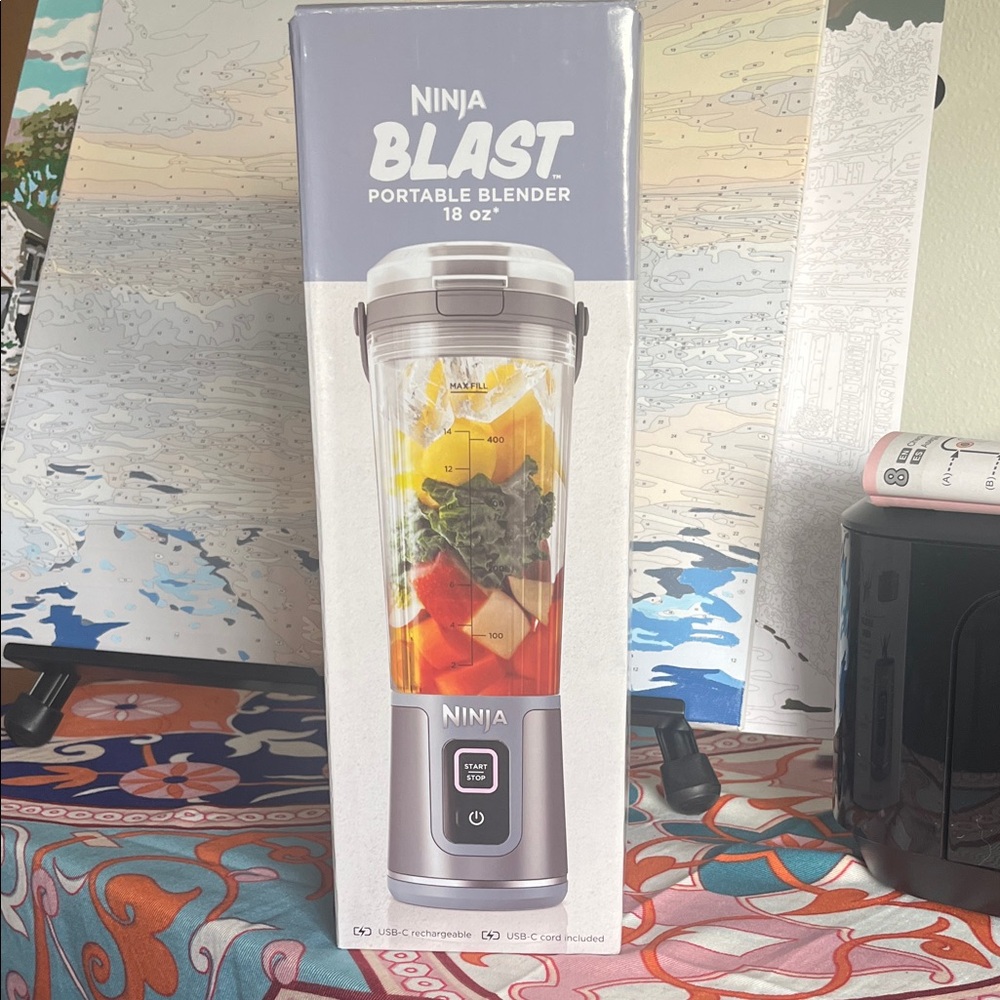 Ninja Blast Silver Portable Blender